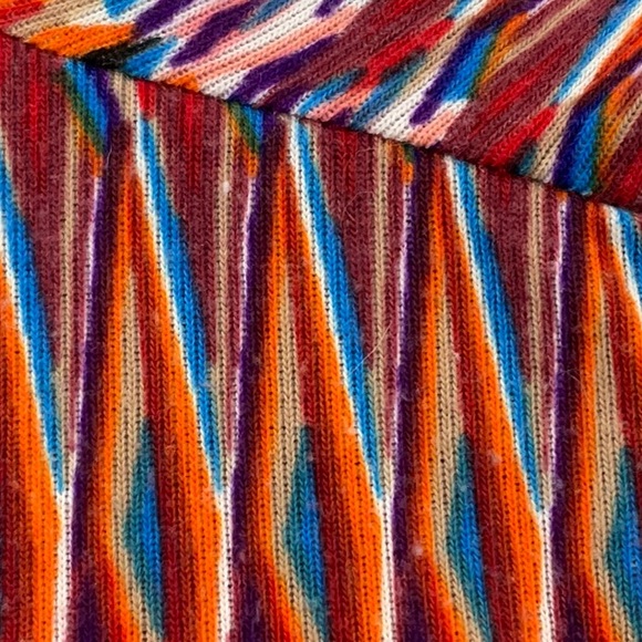 Premise colorful knit feel tunic/dress, size XL - Picture 6 of 6